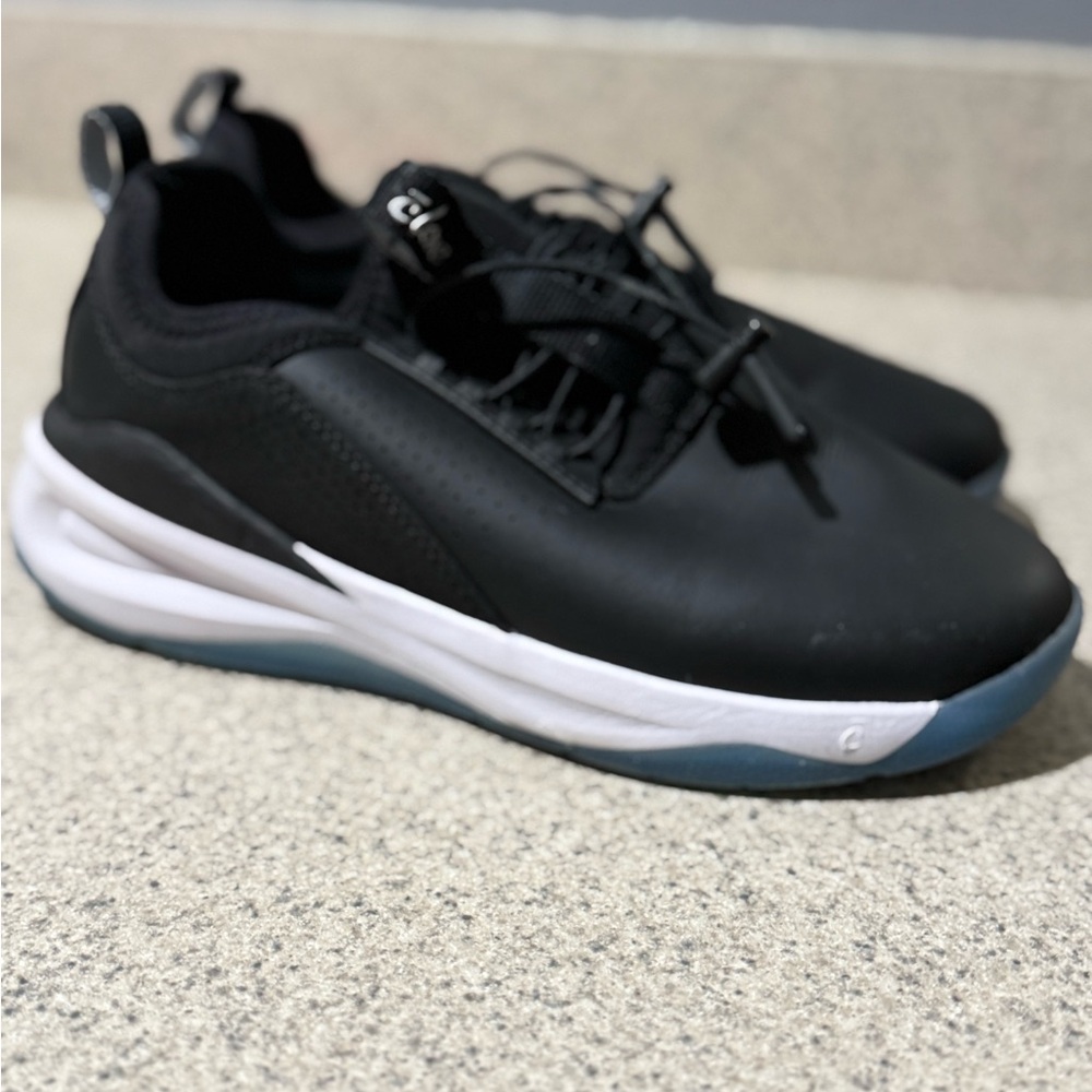 Sleek Black Women's Sneakers